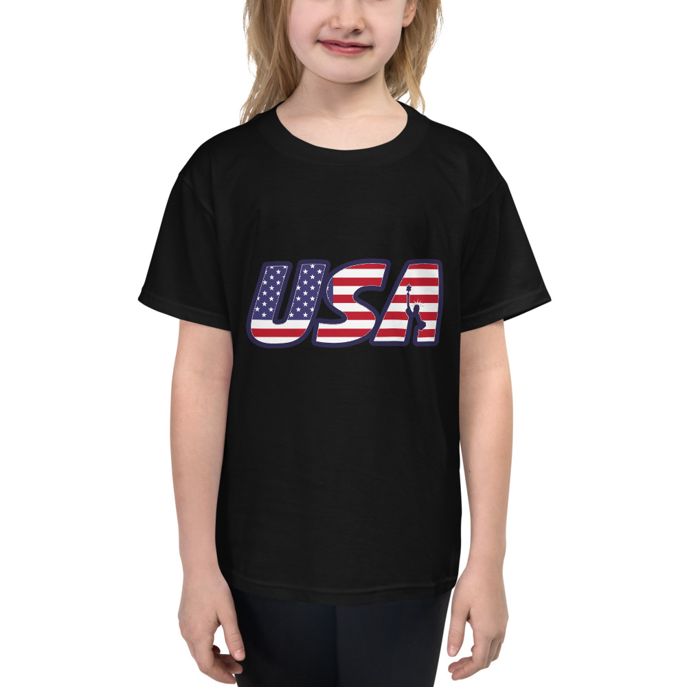 Youth Patriotic Short Sleeve T-Shirt - Patriot Soul Store